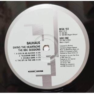 Bauhaus - Swing The Heartache ,The BBC Sessions 1989 UK 1st Pressing 2 x Vinyl LP ***READY TO SHIP from Hong Kong***
